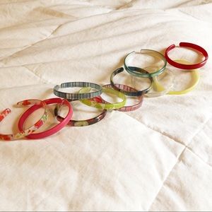 Color by amber bangles